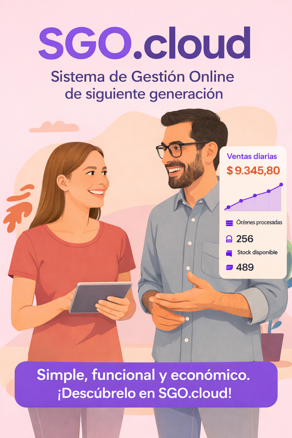 Equipo usando SGO Cloud